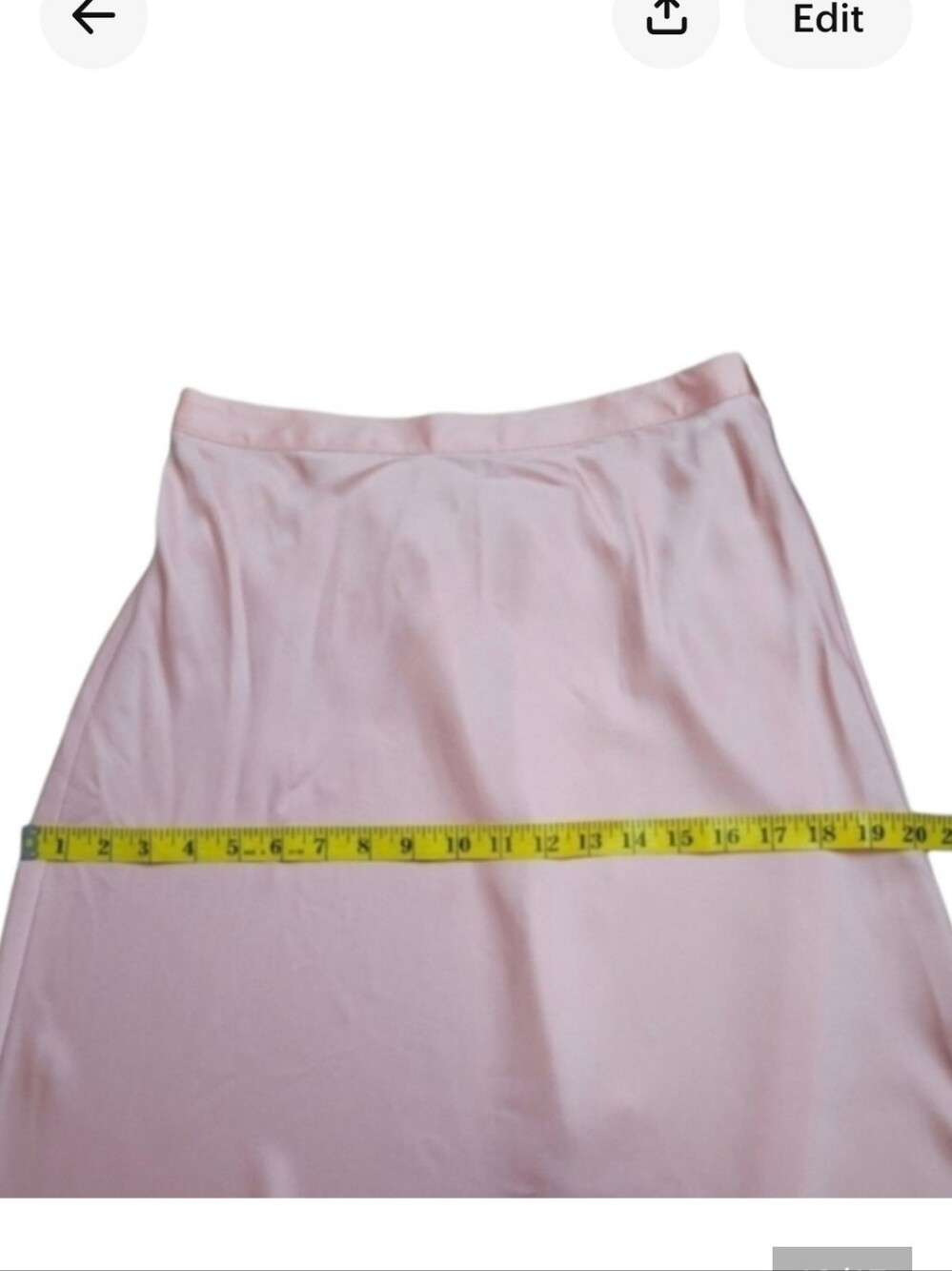 J. Crew Women's 90's Vintage satin slip skirt midi coral pink xs - Picture 12 of 15
